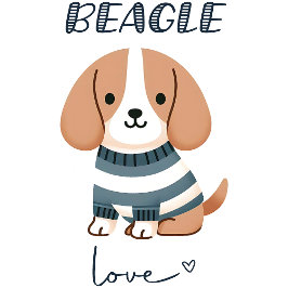 Beagle Liebe T-Shirt