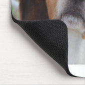 Beagle Liebe w pinsenrot Mousepad (Ecke)