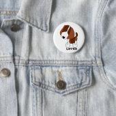 Beagle-Liebhaber Button (Beispiel)