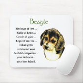 Beagle Liebhaber Geschenke Mousepad (Mit Mouse)