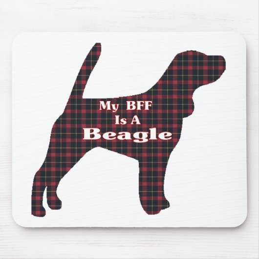 Beagle Liebhaber Geschenke Mousepad (Vorne)