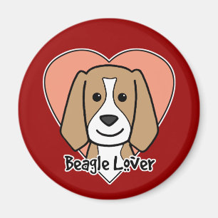 Beagle-Liebhaber Magnet