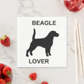 Beagle Liebhaber Serviette (Beispiel)