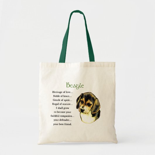 Beagle Lover gibt Tasche (Vorne)