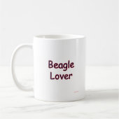 Beagle Lover Kaffeetasse (Links)