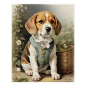 Beagle Lover Poster (Vorderseite)