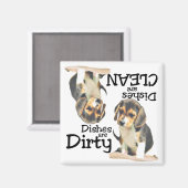Beagle Lovers Geschirrspülmaschine Magnet (Vorderseite/Rückseite)