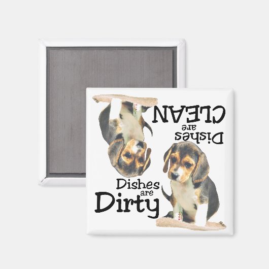 Beagle Lovers Geschirrspülmaschine Magnet (Vorderseite/Rückseite)