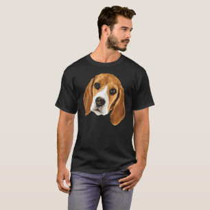 Beagle-lustiges T-Shirt - i-Liebe-Beagle-Shirt