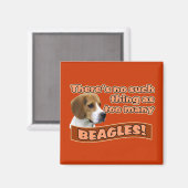 BEAGLE MAGNET (Vorderseite/Rückseite)