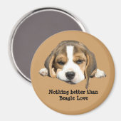 Beagle Magnet (Vorderseite/Rückseite)