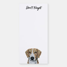 Beagle Magnetic Notepad