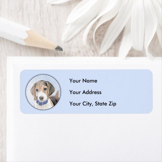 Beagle Malerei - Niedliche Original Hunde Kunst (Insitu)