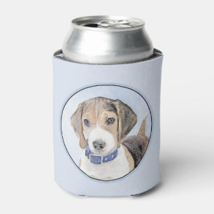 Beagle Malerei - Niedliche Original Hunde Kunst Dosenkühler