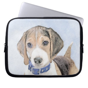 Beagle Malerei - Niedliche Original Hunde Kunst Laptopschutzhülle