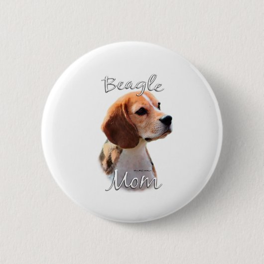 BEAGLE MAMA 2 BUTTON (Vorderseite)