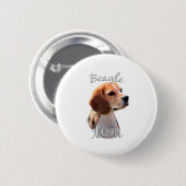 BEAGLE MAMA 2 BUTTON (Vorne & Hinten)