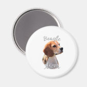 BEAGLE MAMA 2 MAGNET (Vorderseite/Rückseite)