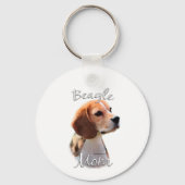 BEAGLE MAMA 2 SCHLÜSSELANHÄNGER (Rückseite)