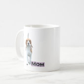 BEAGLE MAMA 4 KAFFEETASSE (Vorderseite Links)