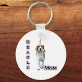 BEAGLE MAMA 4 - SCHLÜSSELANHÄNGER (Vorderseite)