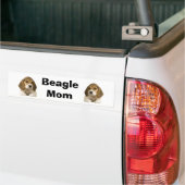 Beagle-Mama-Autoaufkleber Autoaufkleber (Auf Lkw)