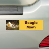 Beagle-Mama-Autoaufkleber Autoaufkleber (Auf Auto)