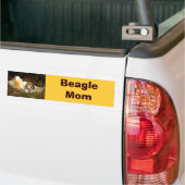 Beagle-Mama-Autoaufkleber Autoaufkleber (Auf Lkw)