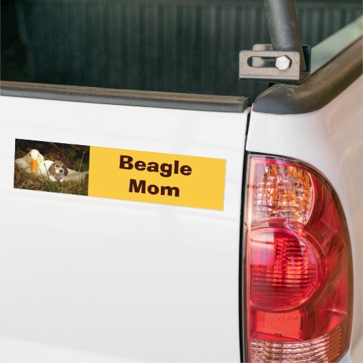 Beagle-Mama-Autoaufkleber Autoaufkleber (Auf Lkw)