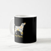 Beagle Mama Beagle Bekleidung für Frauen Kaffeetasse (Vorderseite Links)