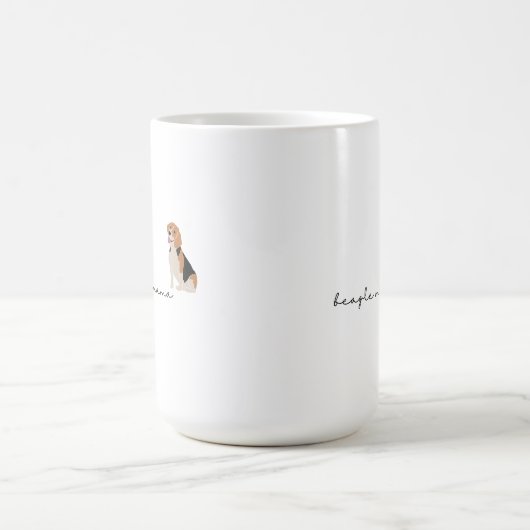 Beagle Mama Coffee Tasse (Mittel)