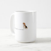 Beagle Mama Coffee Tasse (Vorderseite Links)