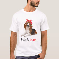 Beagle Mama Dog Bandana Pet Lover Geschenk Beagle