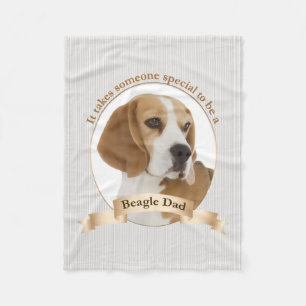Beagle-Mama-Fleece-Decke Fleecedecke