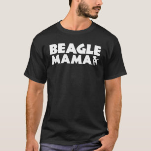 Beagle Mama Funny Beagle Besitzer Haustier Hund Ma T-Shirt