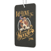 Beagle Mama Halloween Hund Lover Autolufterfrischer (Links)