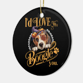 Beagle Mama Halloween Hund Lover Keramik Ornament (Links)