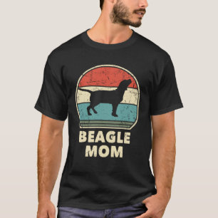 Beagle Mama Hund Frauen Beagle Mama T-Shirt
