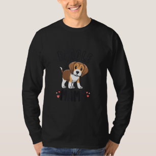 Beagle Mama Hund Mama für Frauen für Beagle T-Shirt