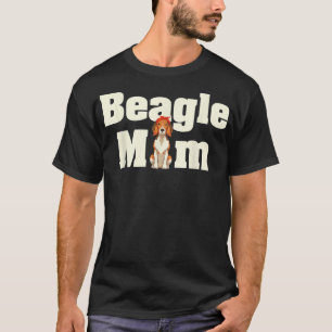 Beagle Mama Hundebesitzer Frauen Süße Tier Haustie T-Shirt