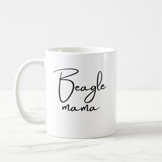 Beagle Mama Kaffeetasse (Links)