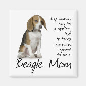 Beagle Mama Magnet (Vorne)
