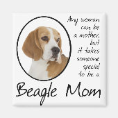 Beagle Mama Magnet (Vorne)