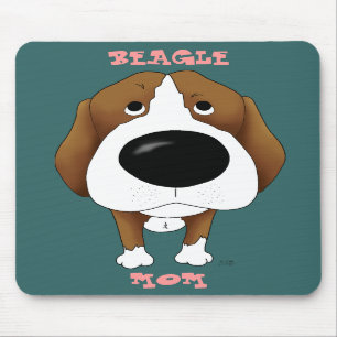 Beagle-Mama Mousepad