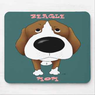 Beagle-Mama Mousepad
