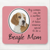 Beagle-Mama Mousepad (Vorne)