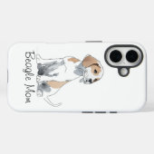 Beagle Mama Premium iPhone 16 Fall Case-Mate iPhone Hülle (Rückseite (Horizontal))