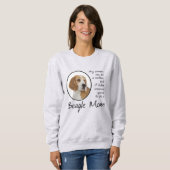 Beagle Mama Sweatshirt (Vorne ganz)