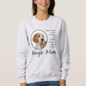 Beagle Mama Sweatshirt (Vorderseite)