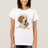 Beagle Mama T-Shirt (Vorderseite)